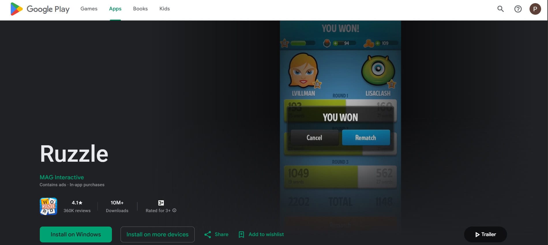 Ruzzle | Best Free Spelling Bee Games Like NYT