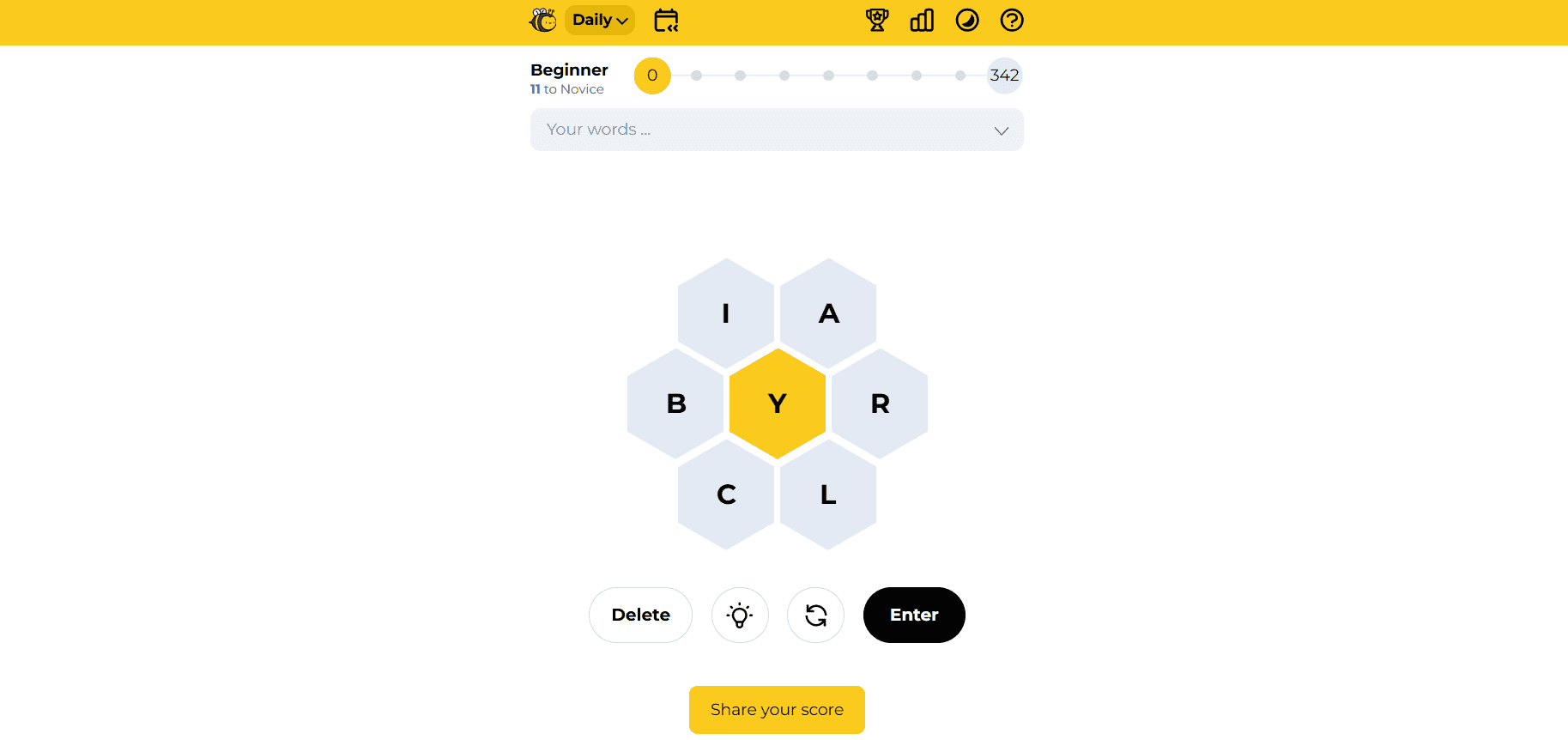 Spellbee | Best Free Spelling Bee Games Like NYT