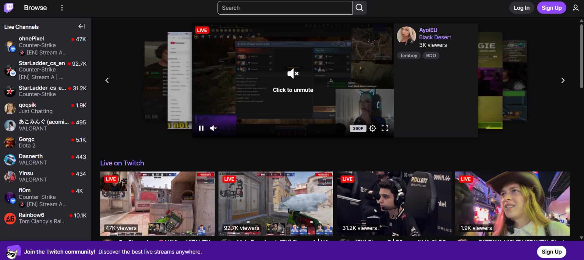 Twitch | Best Sites Like DeviantArt