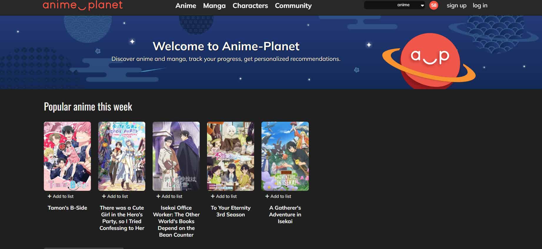 Anime‑Planet