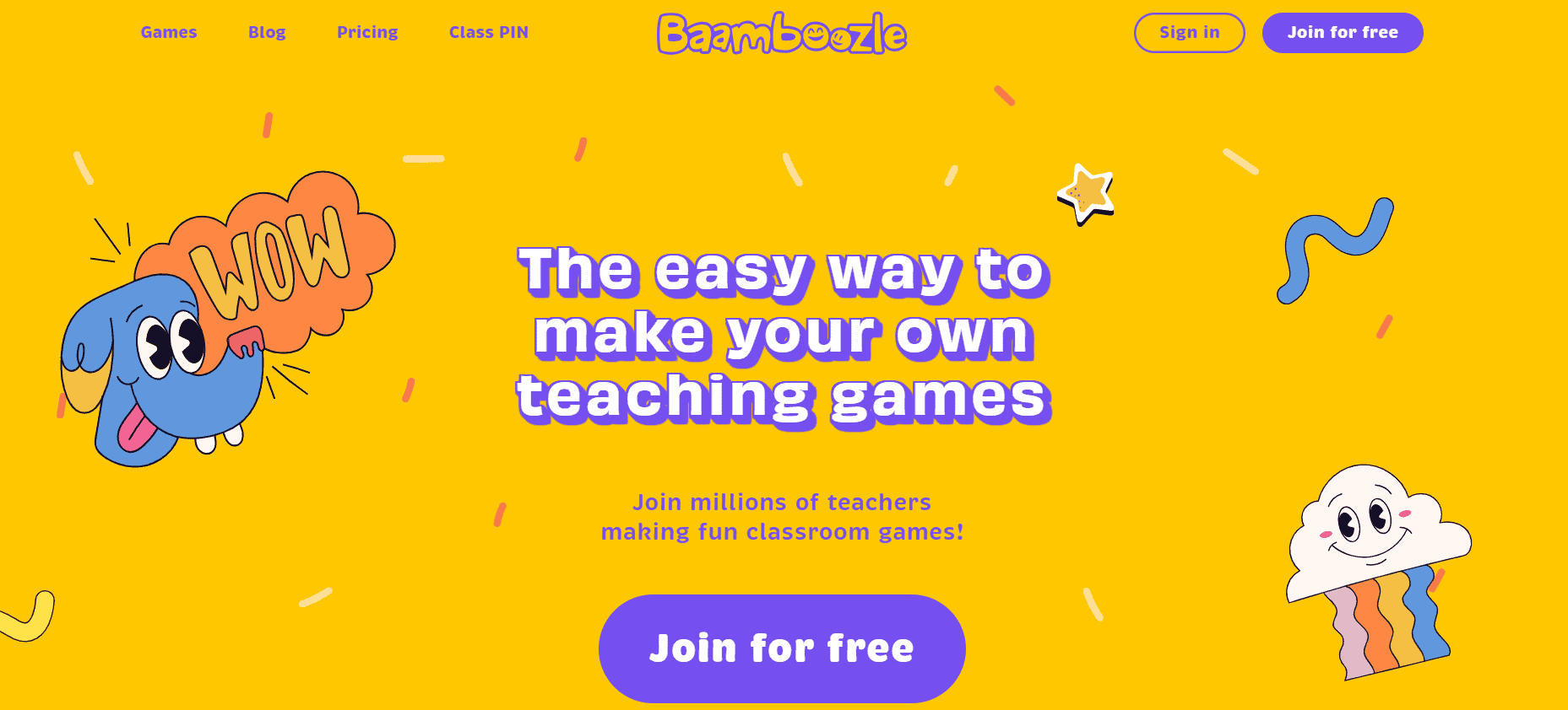 Baamboozle | Best Free Quizlet Alternatives for Studying