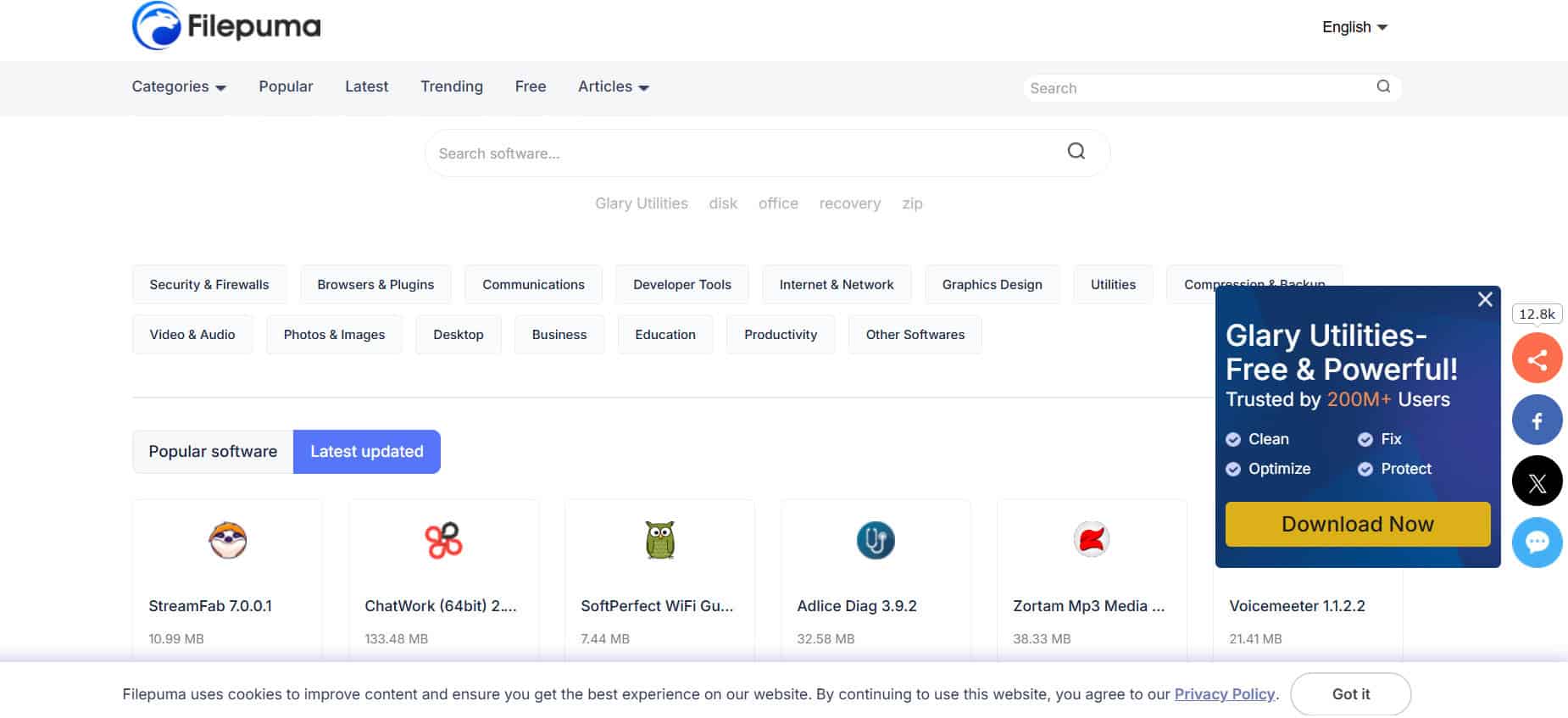 FilePuma | Best Softonic Alternatives
