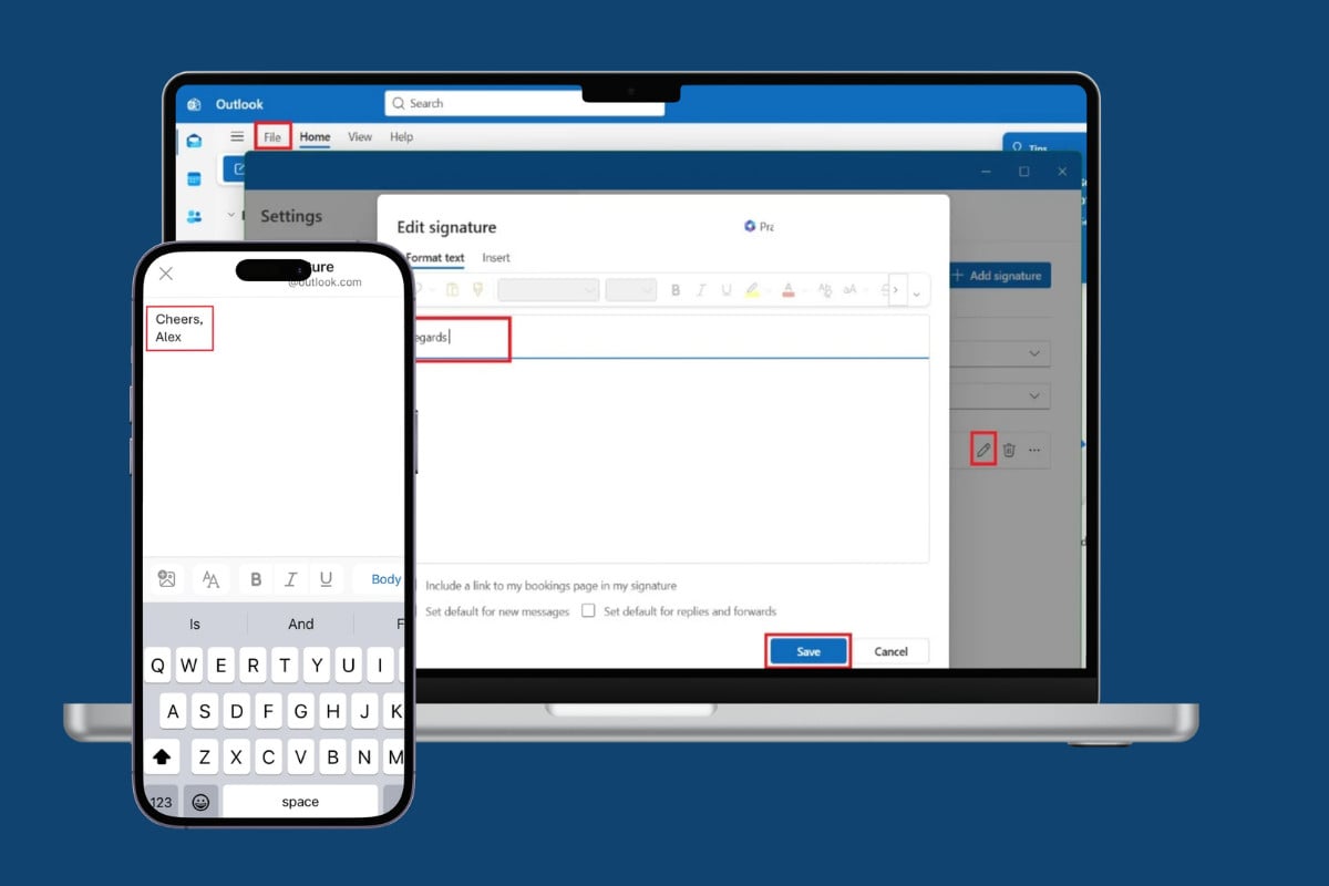 How to Change Signature in Outlook