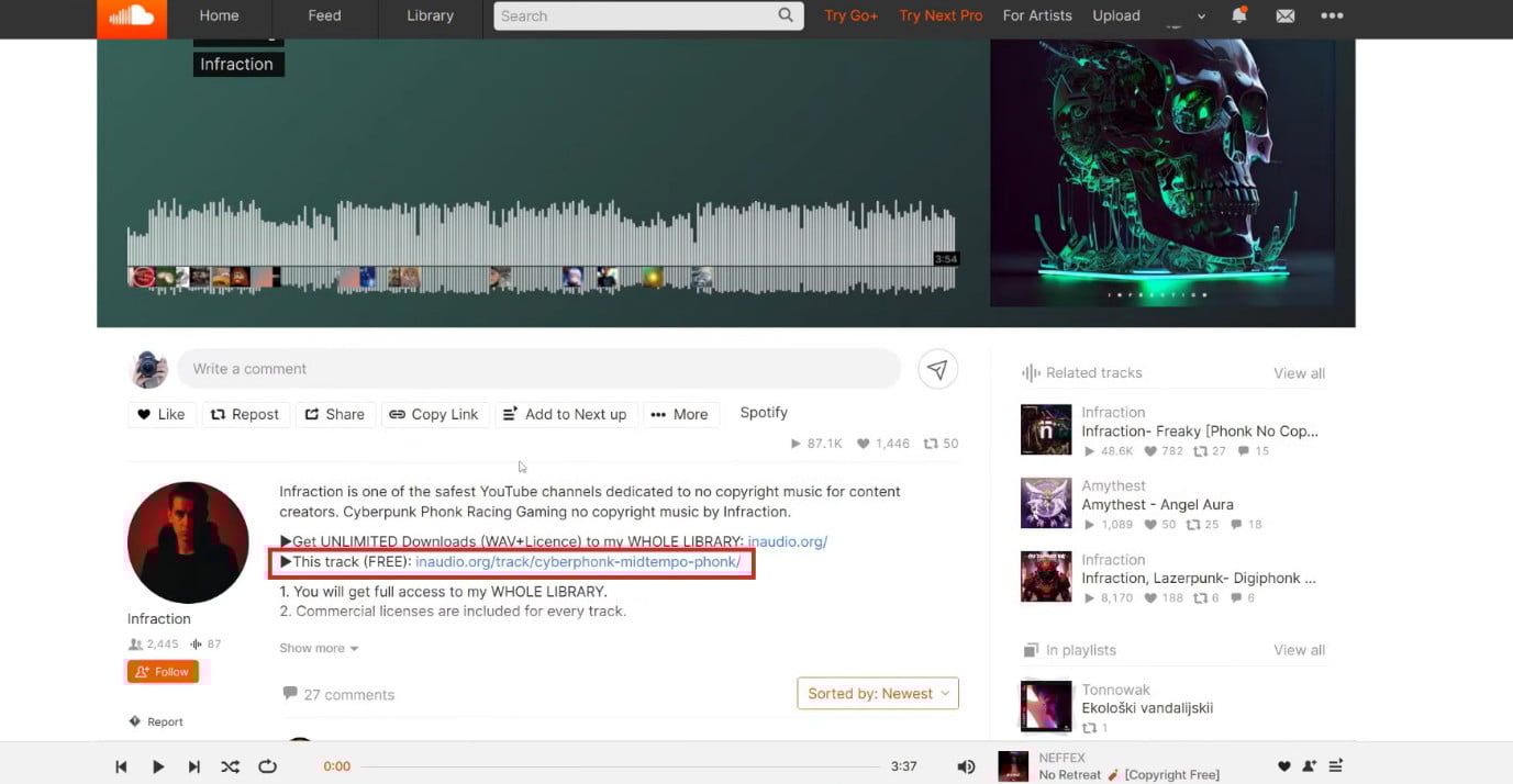 click on the download link