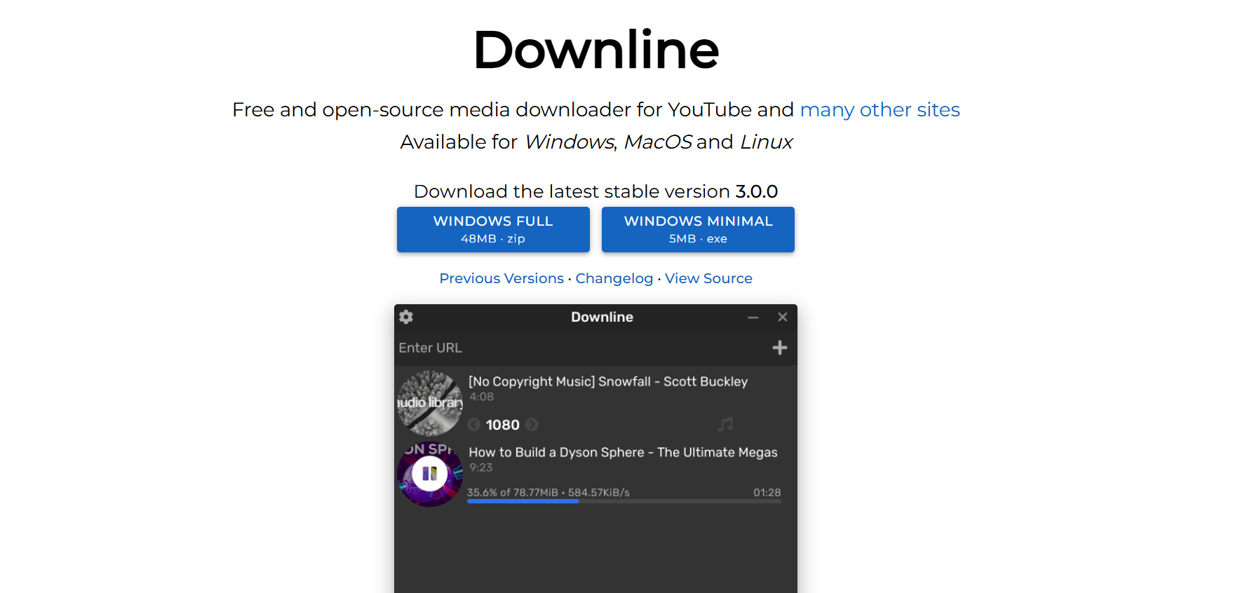 Downline | Best TubeOffline Alternatives