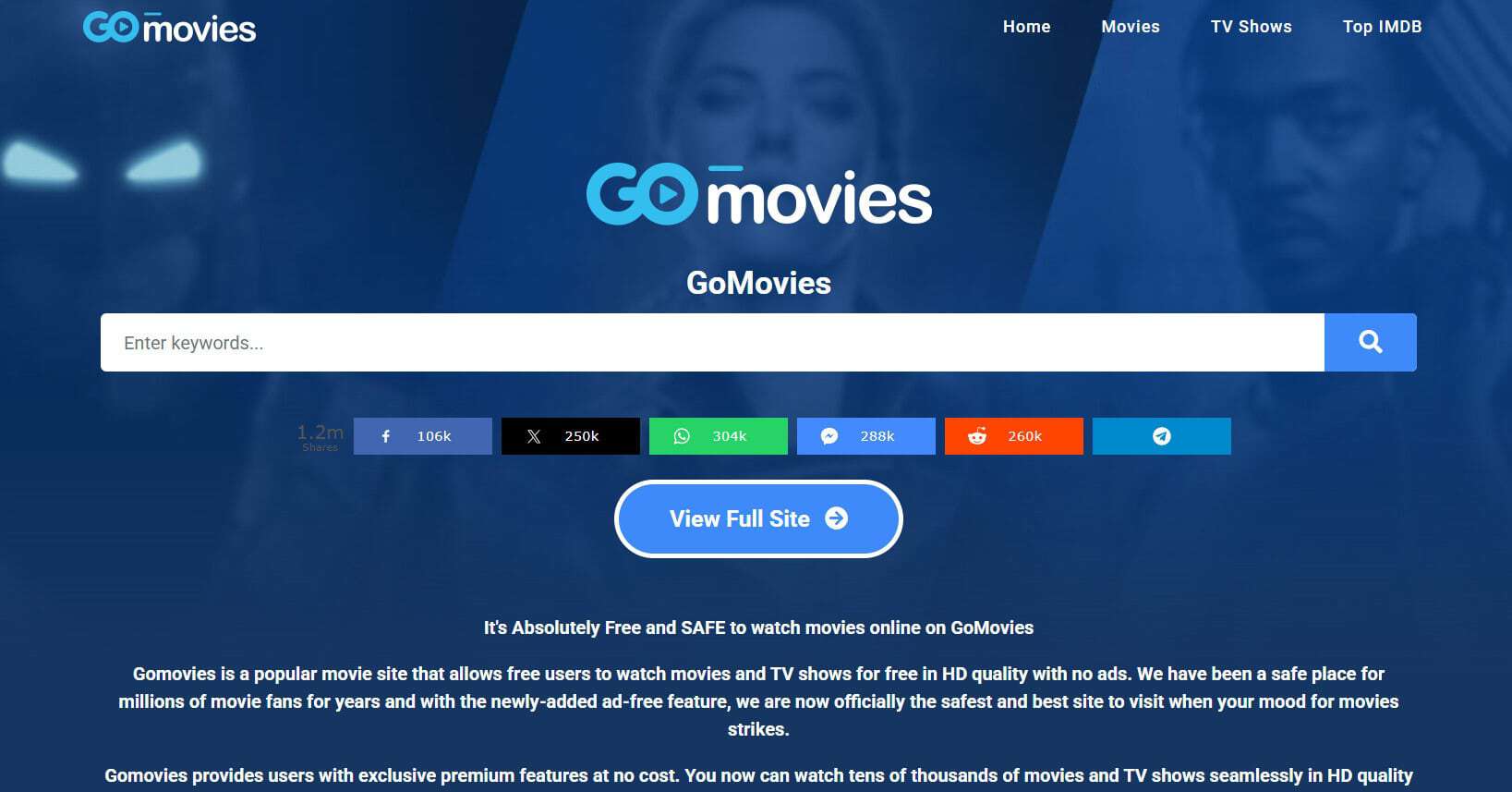 GoMovies | Best YesMovies Alternatives