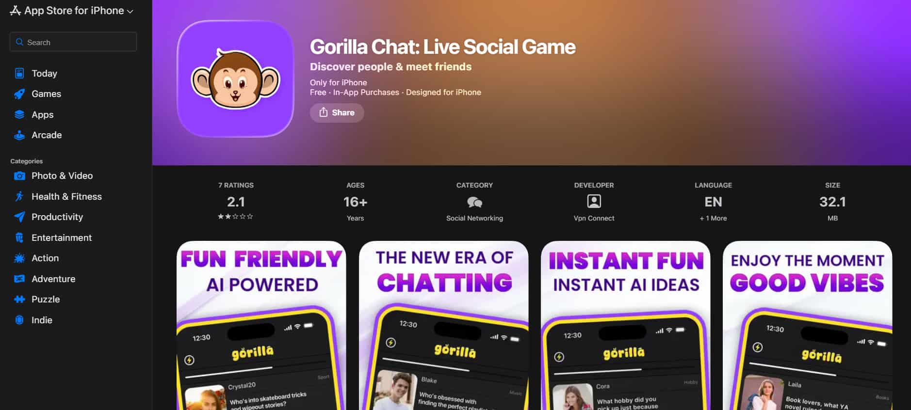 Gorilla Chat | Best Omegle Alternatives