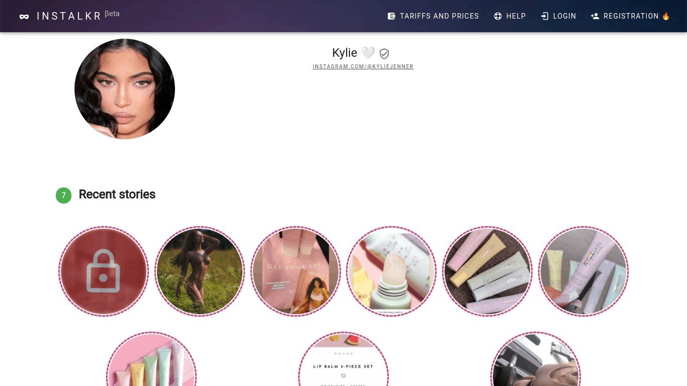 Instalkr | Best Free StoriesIG Alternatives