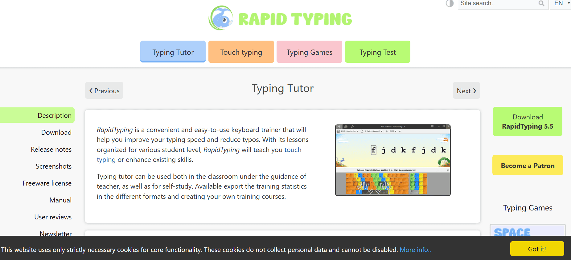 Rapid Typing Tutor | Best KeyKey Alternatives for Windows