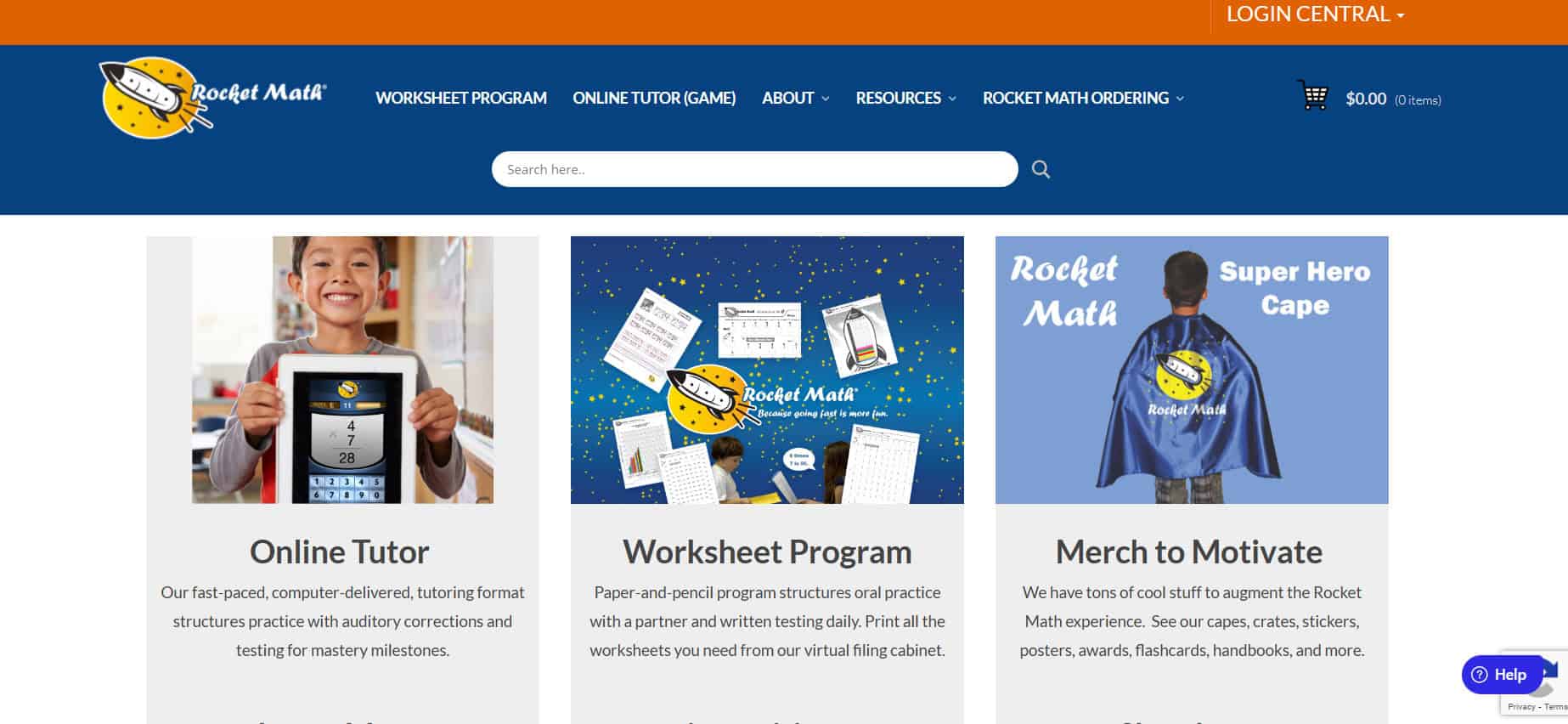 Rocket Math | Best Websites Like Mathway