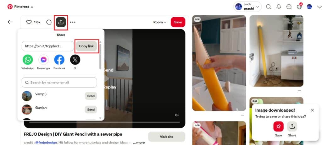 How to Download Videos from Pinterest (Mobile, PC, or Mac) – TechCult