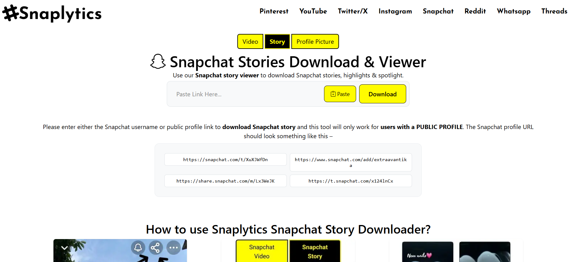 Snaplytics