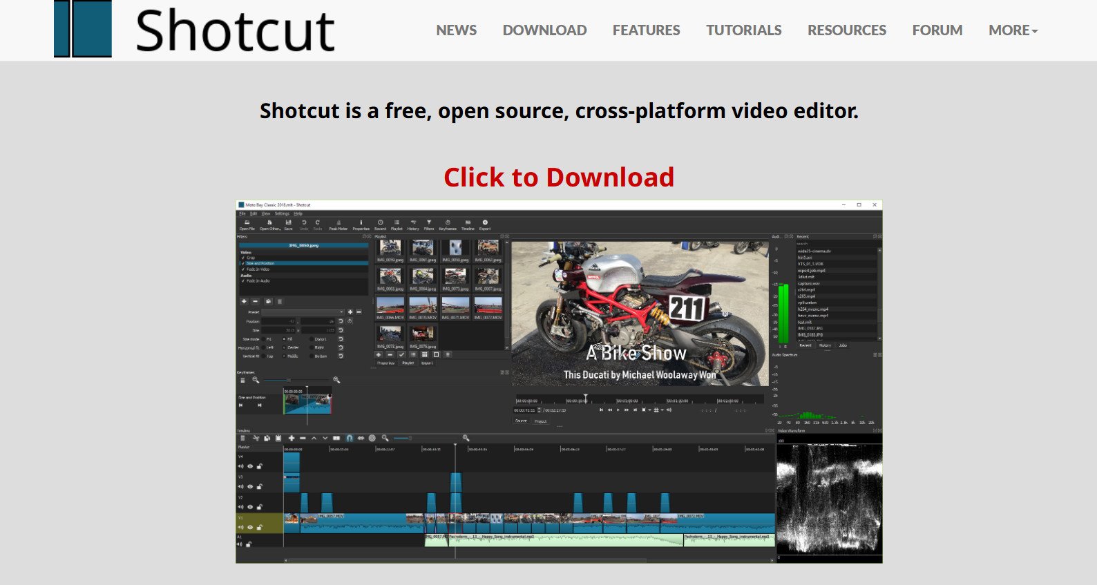 Shotcut | BEST FREE Green Screen Software