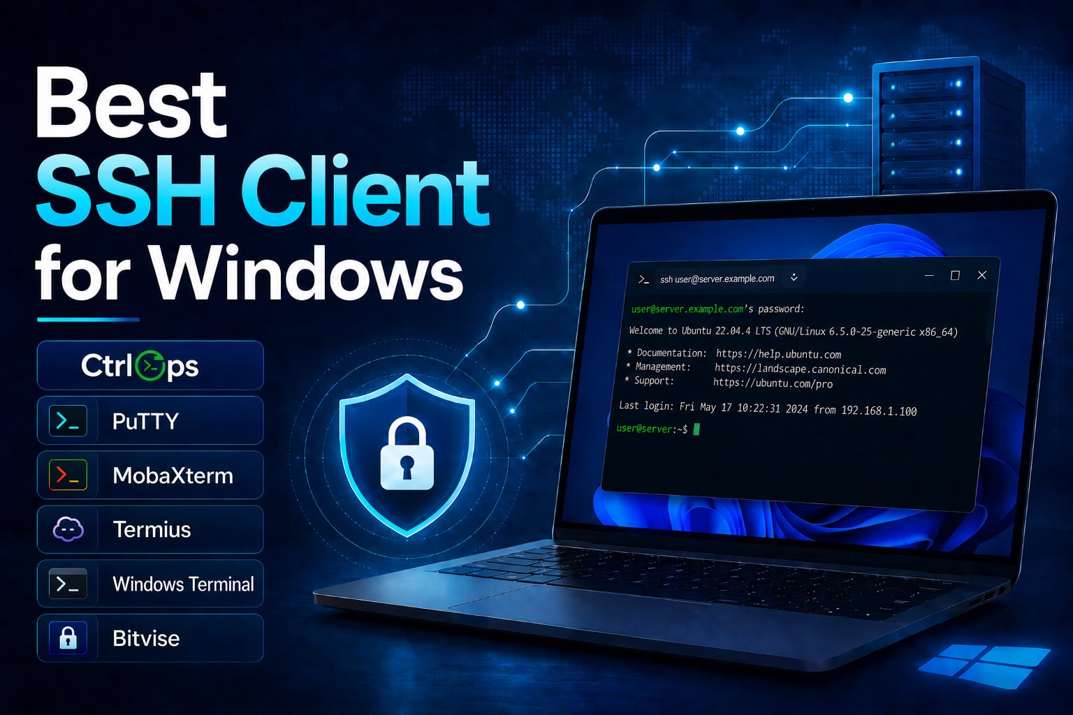 7 Best SSH Clients for Windows
